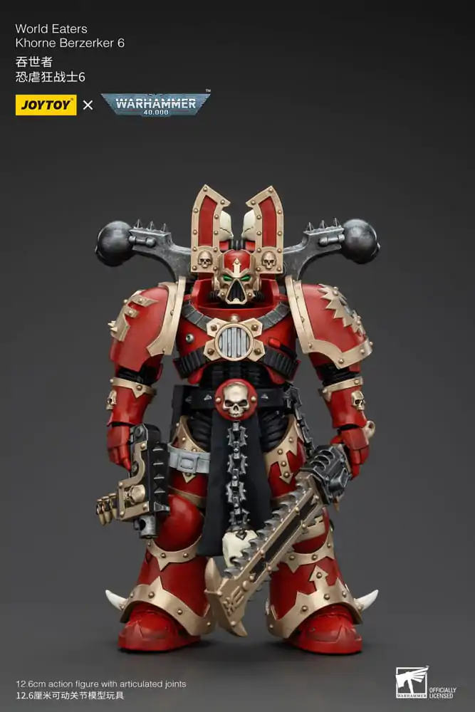 Warhammer 40k akcijska figura 1/18 World Eaters Khorne Berzerker 6 13 cm fotografija proizvoda