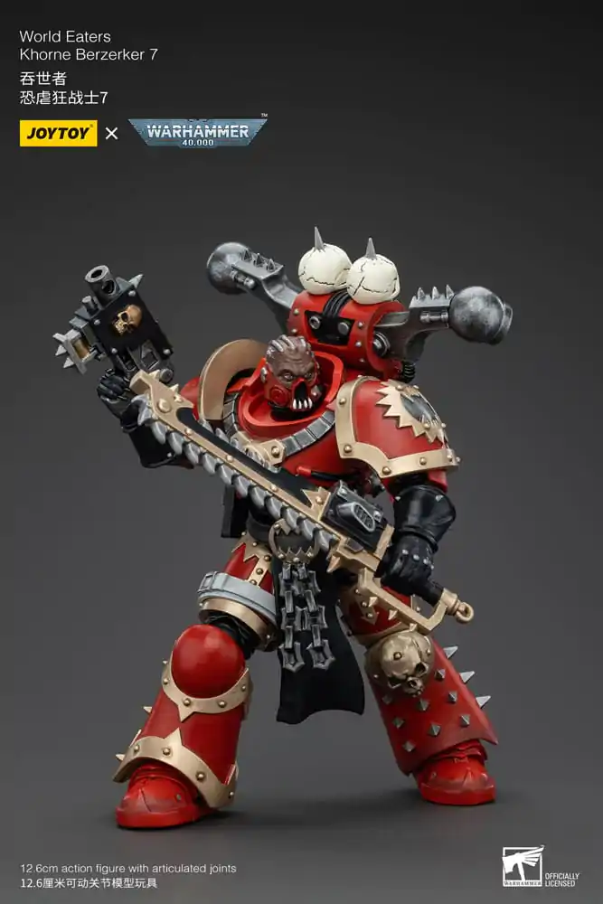 Warhammer 40k akcijska figura 1/18 World Eaters Khorne Berzerker 7 13 cm fotografija proizvoda