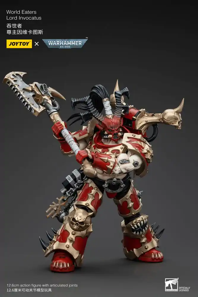 Warhammer 40k akcijska figura 1/18 World Eaters Lord Invocatus 13 cm fotografija proizvoda