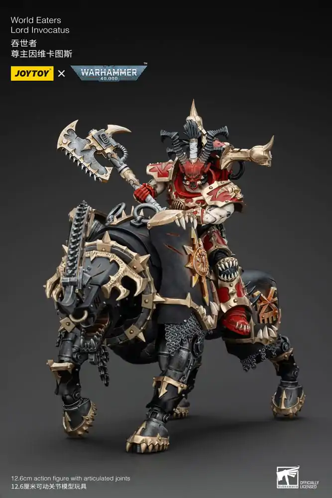 Warhammer 40k akcijska figura 1/18 World Eaters Lord Invocatus 13 cm fotografija proizvoda