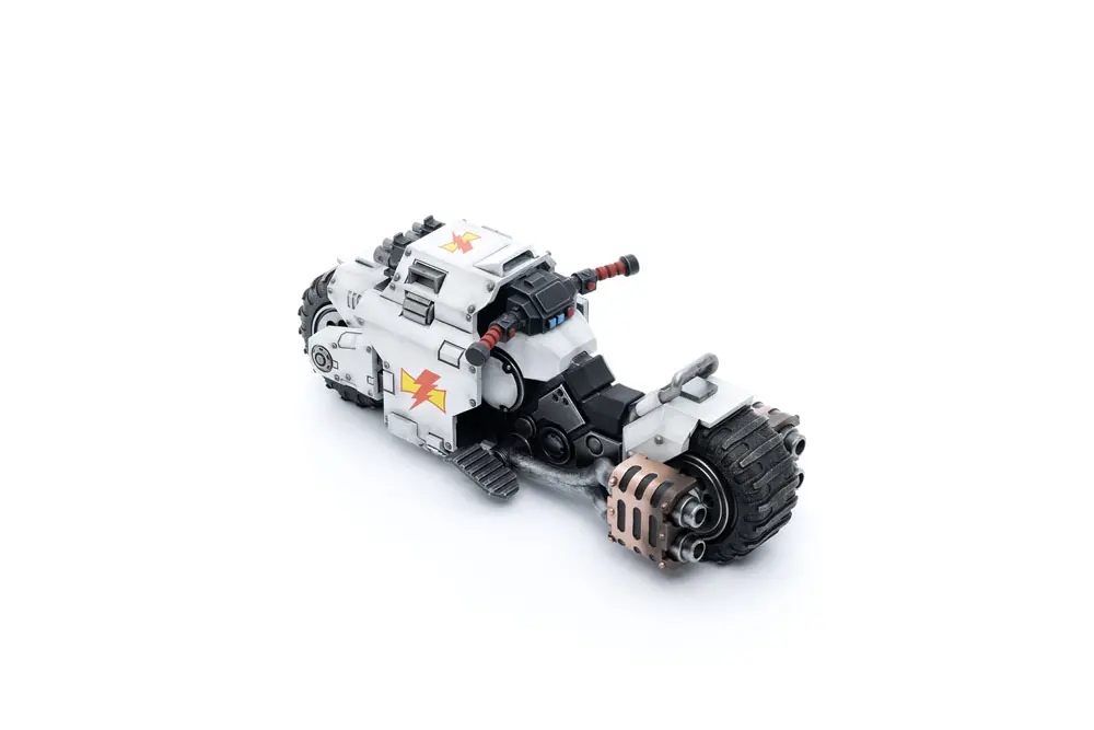 Warhammer 40k Vozilo 1/18 White Scars Raider-pattern borbeni bicikl 22 cm fotografija proizvoda