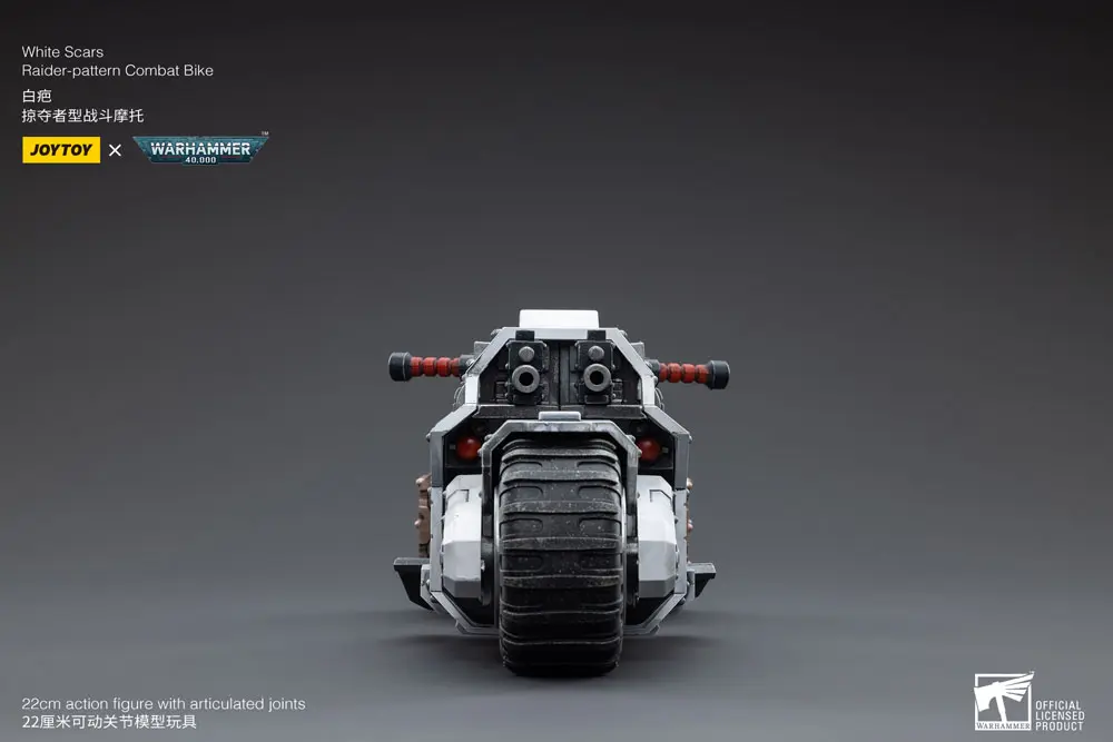 Warhammer 40k Vozilo 1/18 White Scars Raider-pattern borbeni bicikl 22 cm fotografija proizvoda