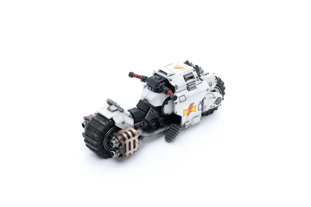 Warhammer 40k Vozilo 1/18 White Scars Raider-pattern borbeni bicikl 22 cm fotografija proizvoda