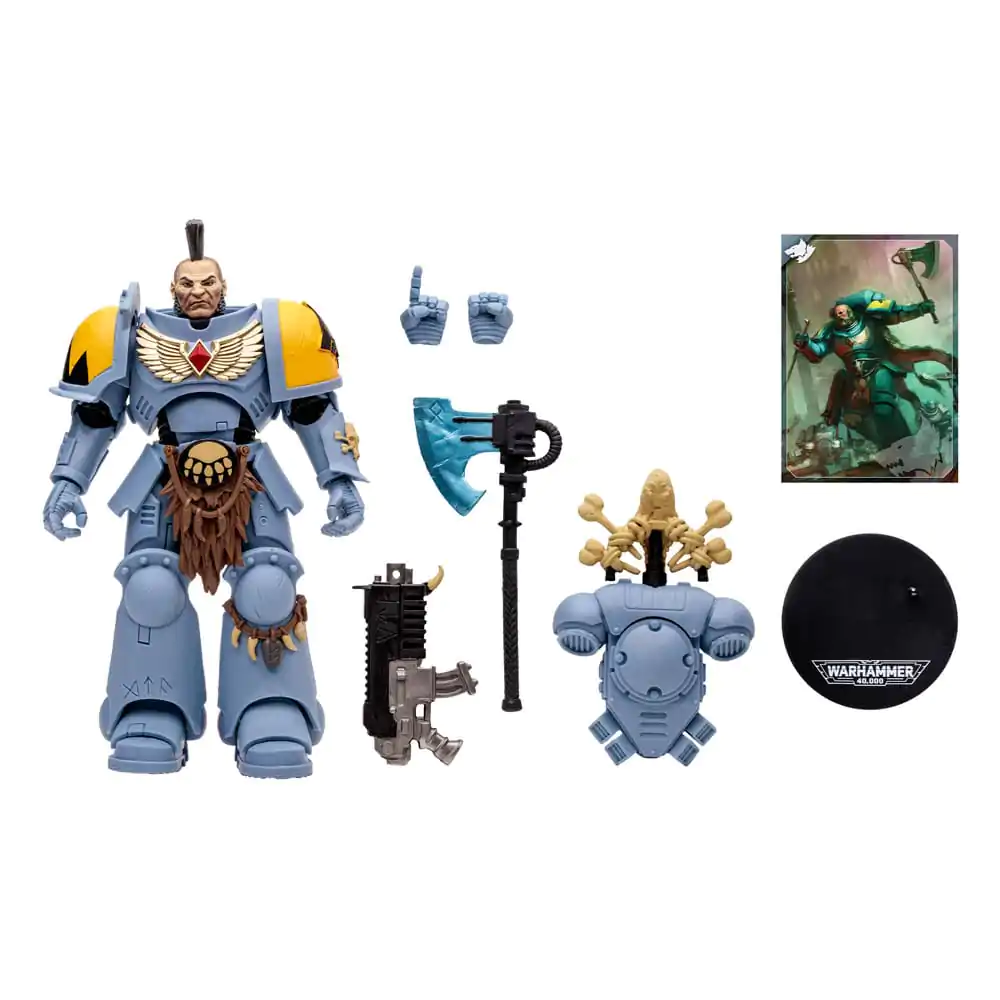 Warhammer 40k akcijska figura Space Wolves Wolf Guard 18 cm fotografija proizvoda