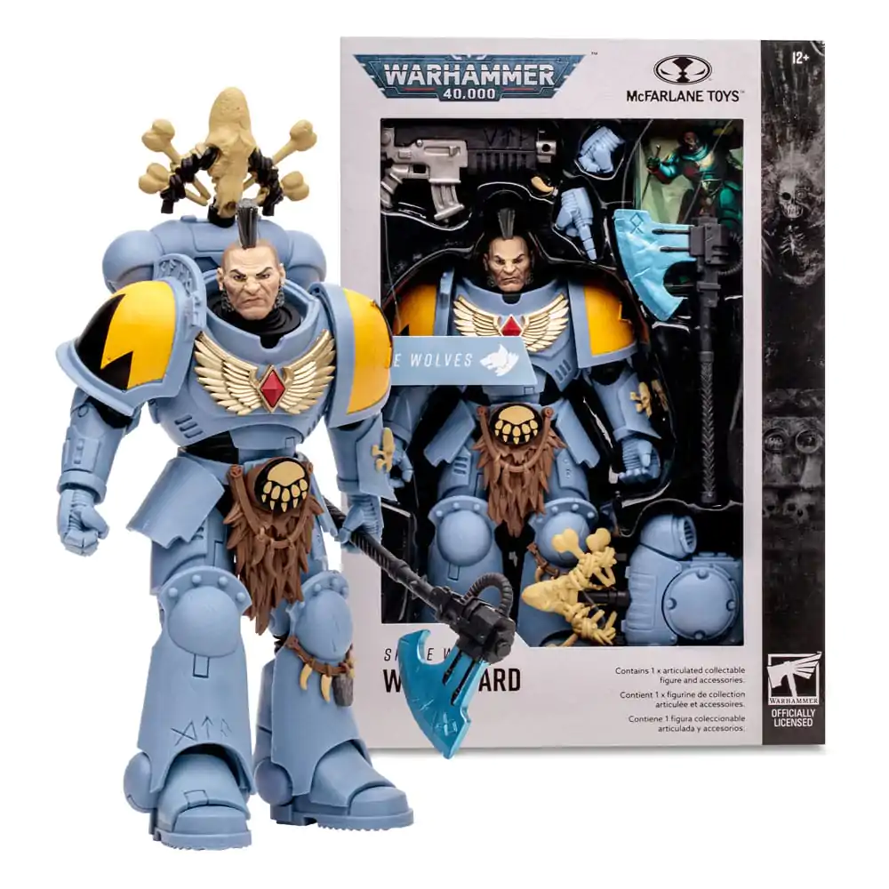 Warhammer 40k akcijska figura Space Wolves Wolf Guard 18 cm fotografija proizvoda