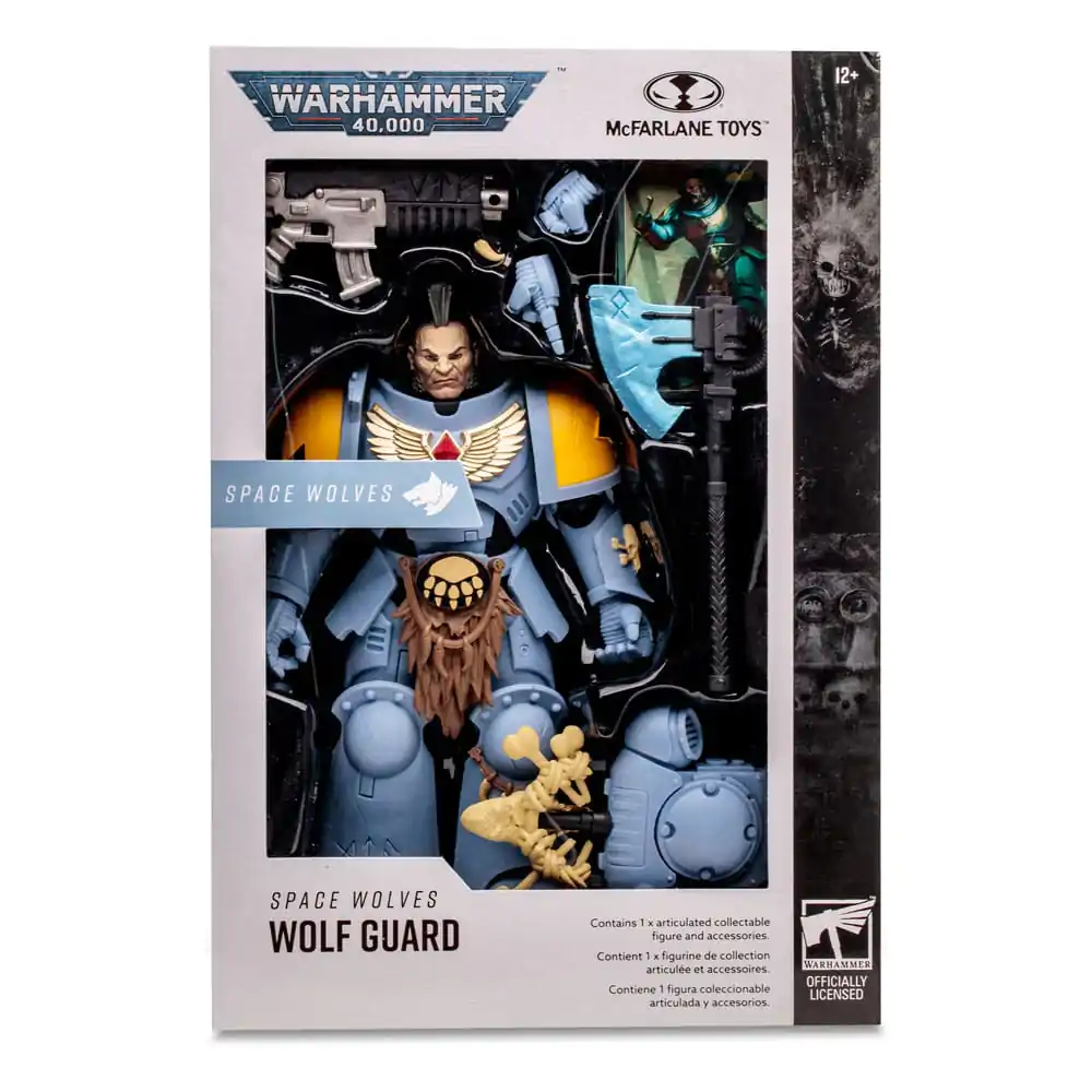 Warhammer 40k akcijska figura Space Wolves Wolf Guard 18 cm fotografija proizvoda