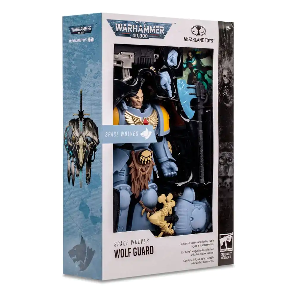 Warhammer 40k akcijska figura Space Wolves Wolf Guard 18 cm fotografija proizvoda