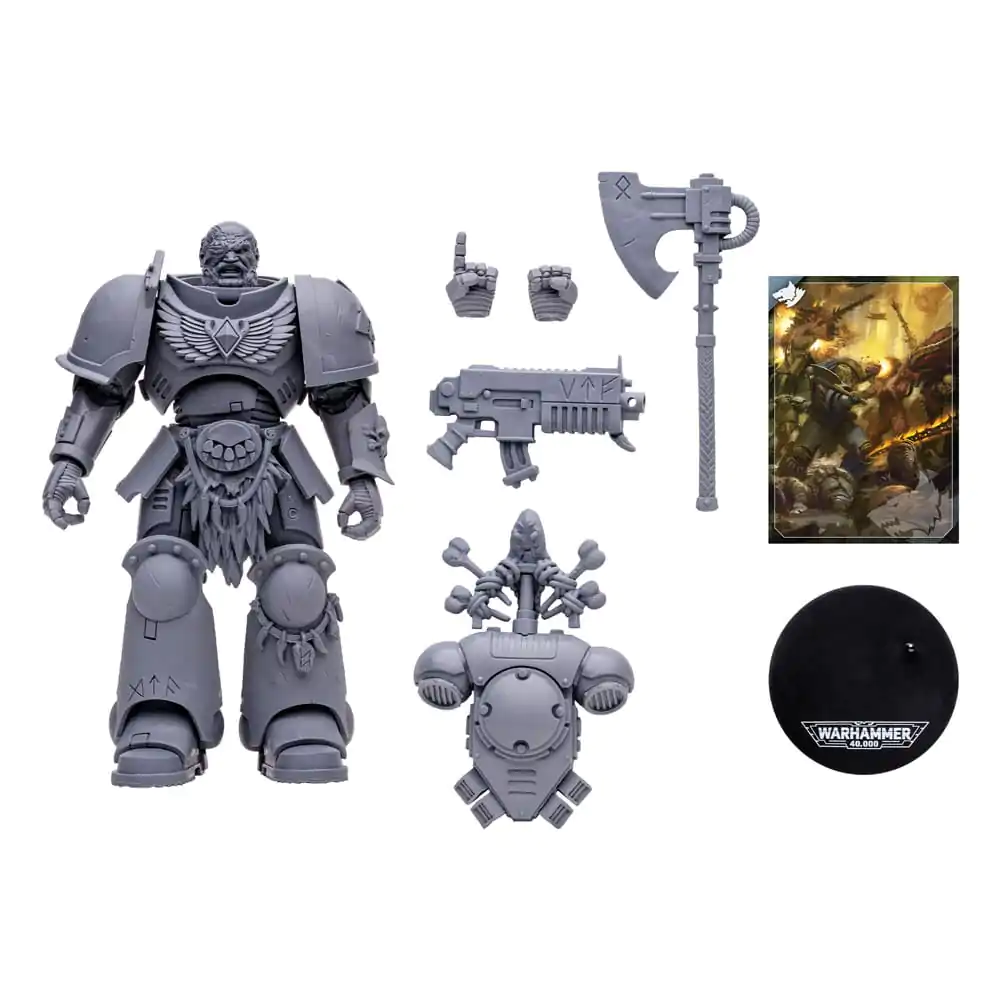 Warhammer 40k akcijska figura Space Wolves Wolf Guard (Artist Proof) 18 cm fotografija proizvoda