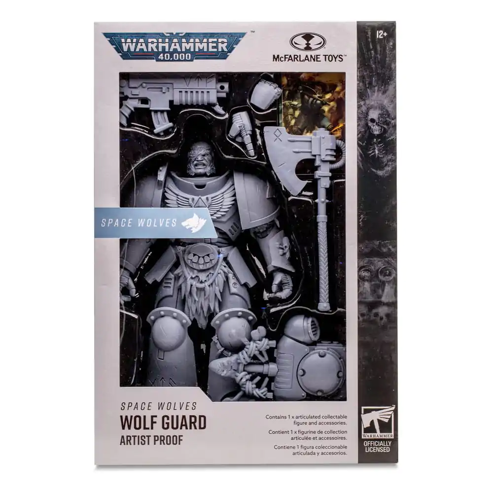 Warhammer 40k akcijska figura Space Wolves Wolf Guard (Artist Proof) 18 cm fotografija proizvoda