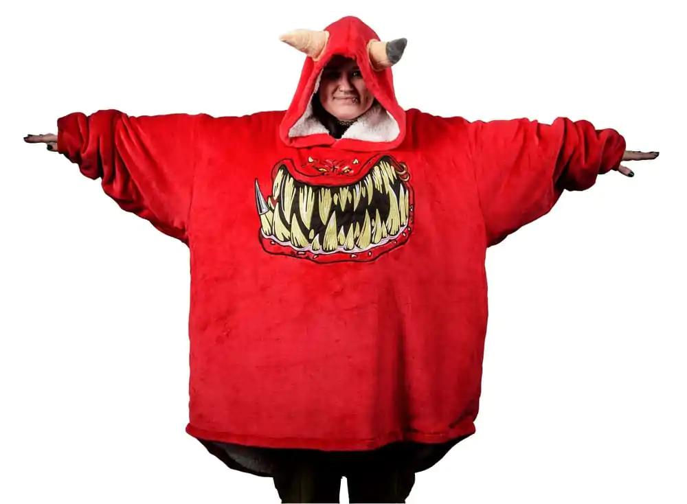 Warhammer 40K Oversized Hoodie Deka Squig Crvena fotografija proizvoda