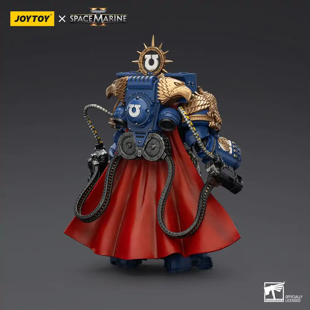 Warhammer 40k akcijska figura Ultramarines Marneus Calgar Chapter Master s MKX Gravis oklopom i Gauntlets of Ultramar 20 cm fotografija proizvoda