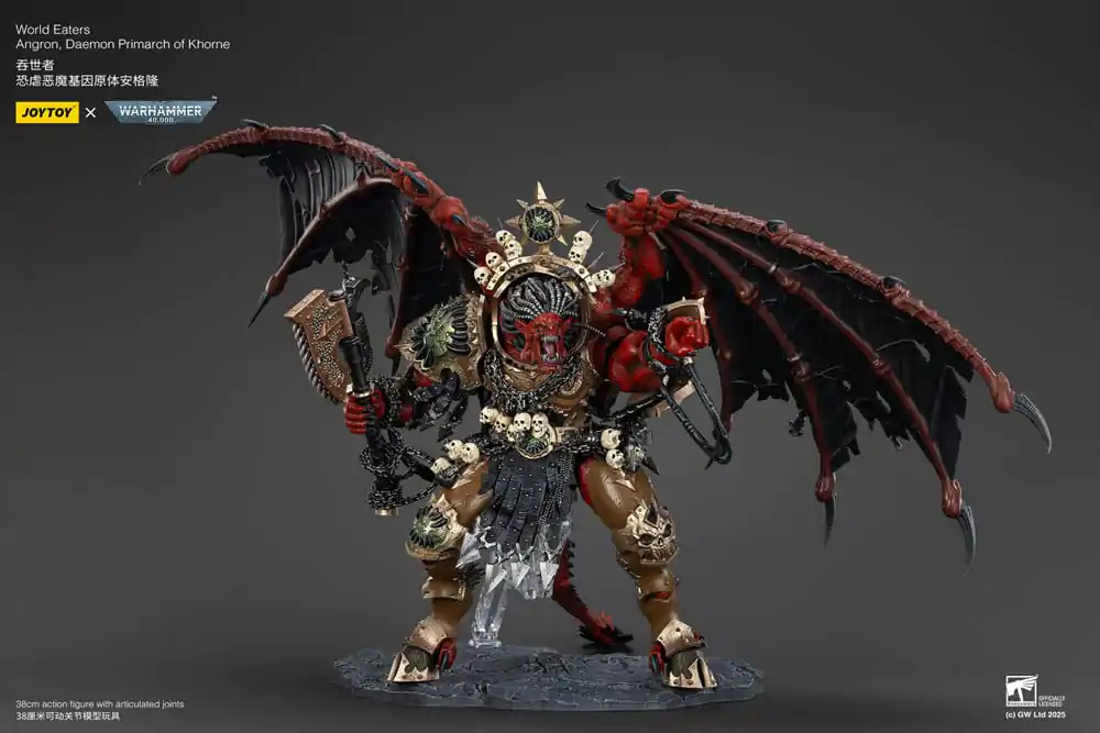 Warhammer 40k akcijska figura World Eaters Angron Daemon Primarch of Khorne 48 cm fotografija proizvoda