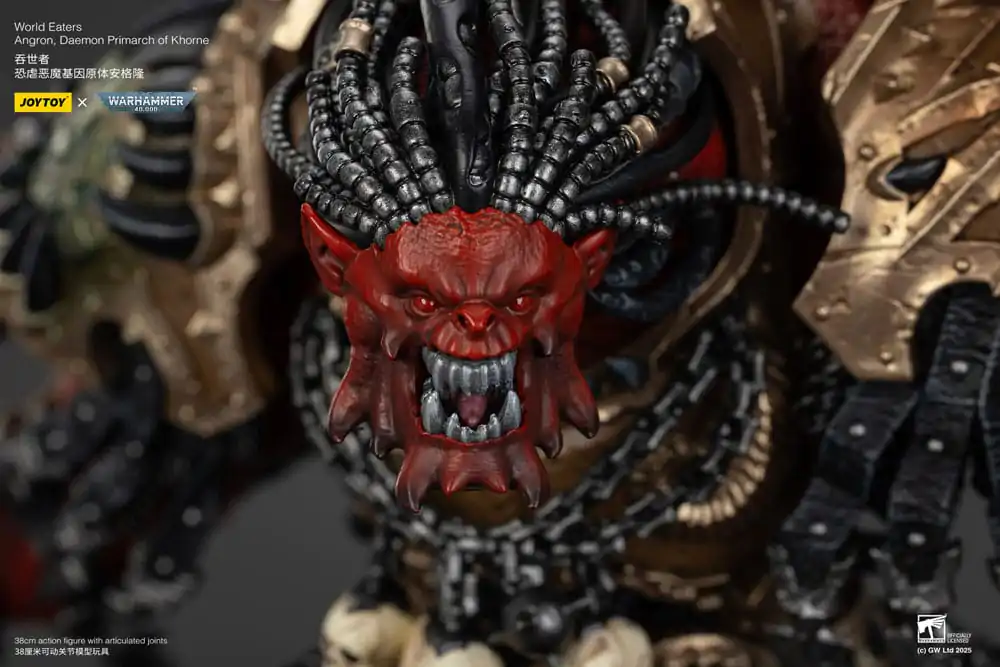 Warhammer 40k akcijska figura World Eaters Angron Daemon Primarch of Khorne 48 cm fotografija proizvoda