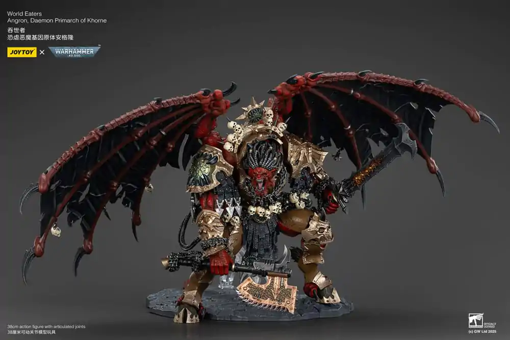 Warhammer 40k akcijska figura World Eaters Angron Daemon Primarch of Khorne 48 cm fotografija proizvoda