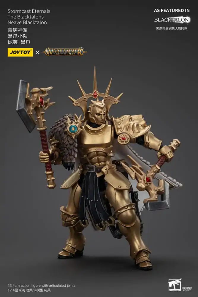 Warhammer Age of Sigmar akcijska figura Stormcast Eternals The Blacktalons Neave Blacktalon 20 cm fotografija proizvoda