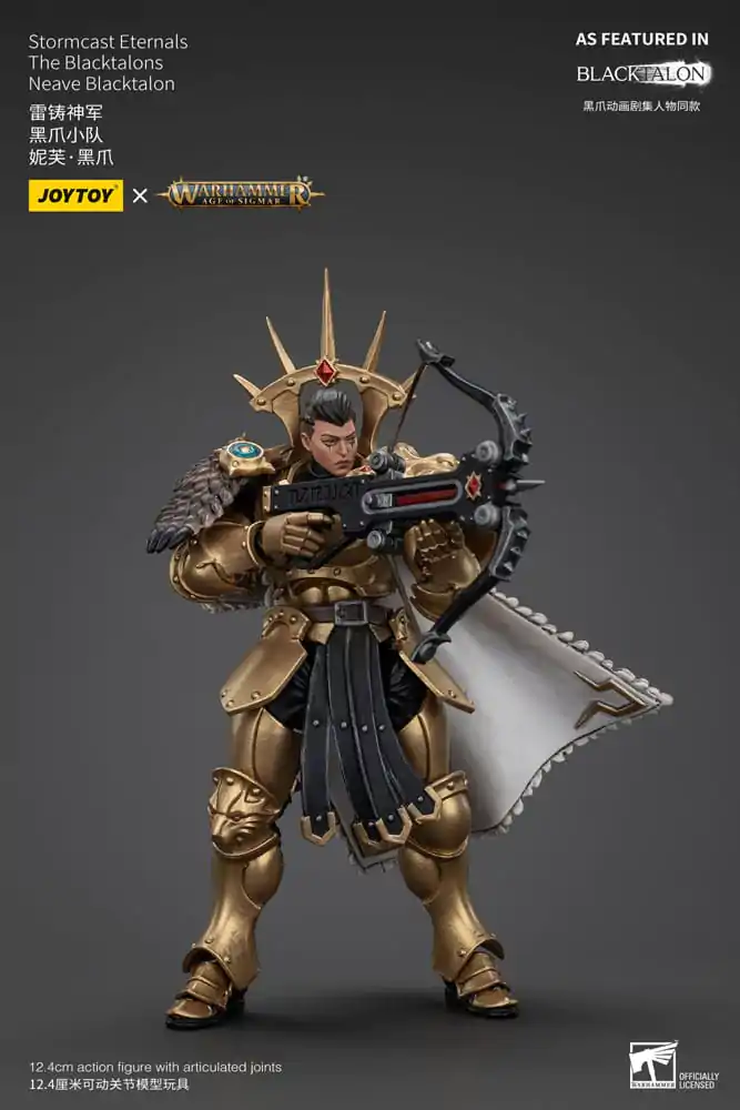 Warhammer Age of Sigmar akcijska figura Stormcast Eternals The Blacktalons Neave Blacktalon 20 cm fotografija proizvoda