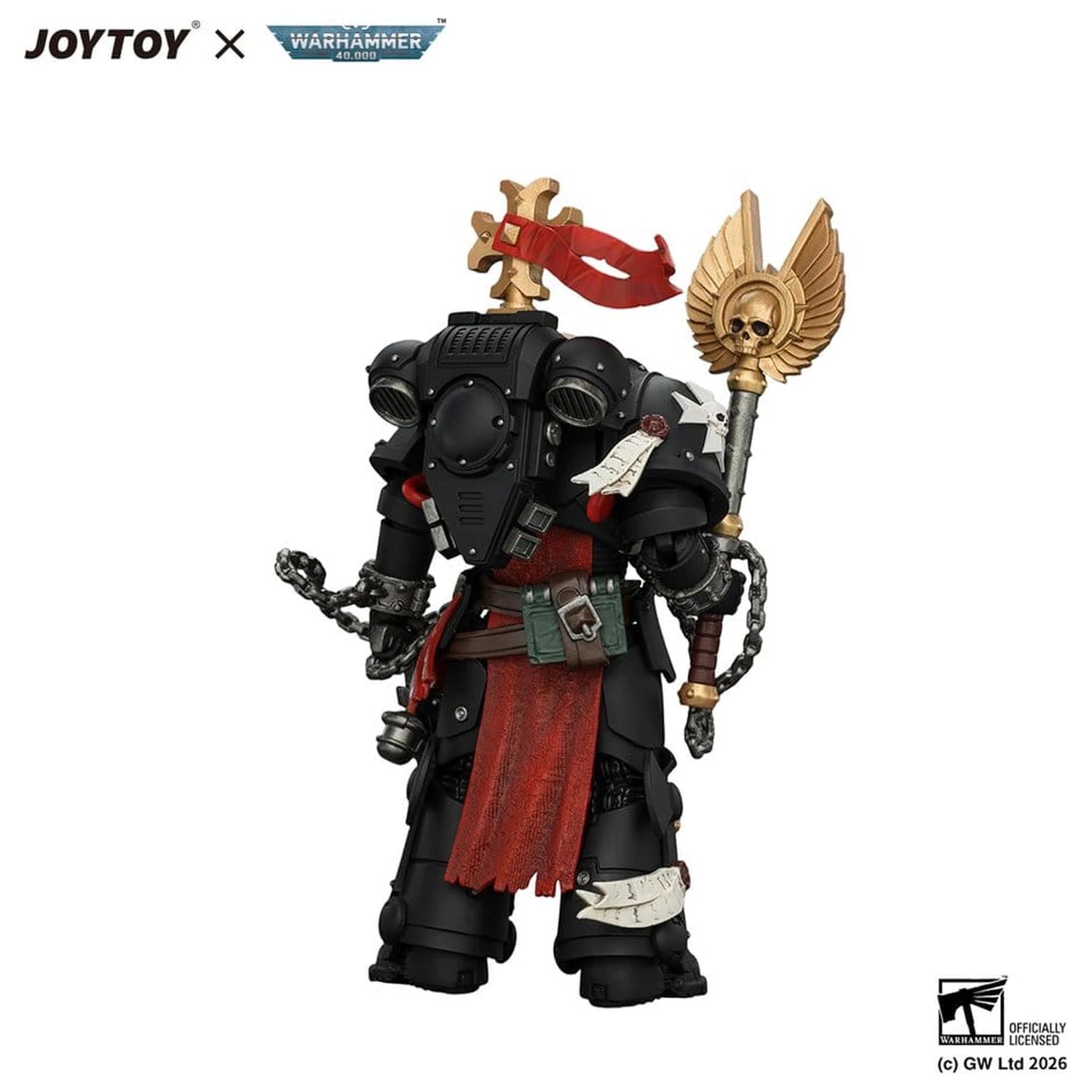 Warhammer akcijska figura Black Templars Execrator 1 12 cm fotografija proizvoda