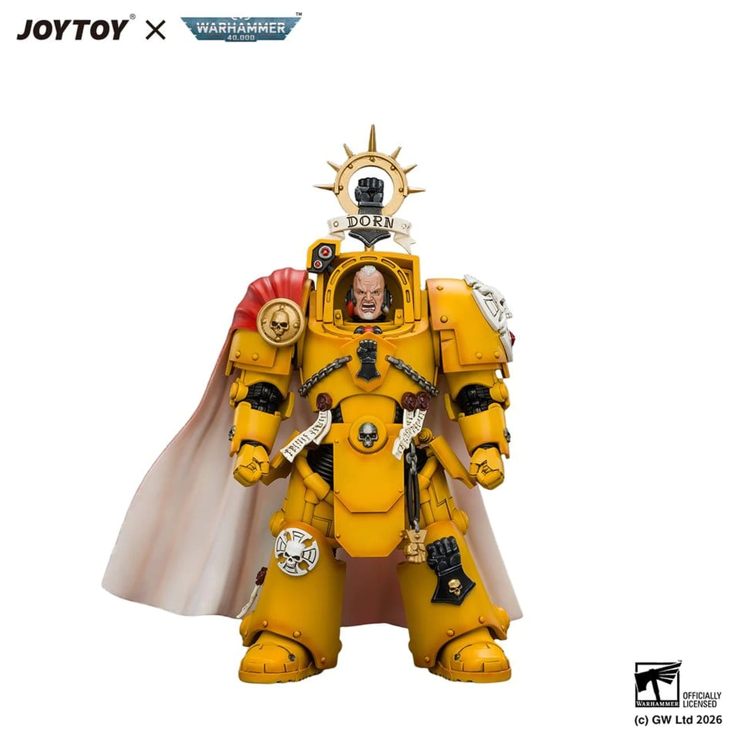 Warhammer akcijska figura Imperial Fists Darnath Lysander 14 cm fotografija proizvoda