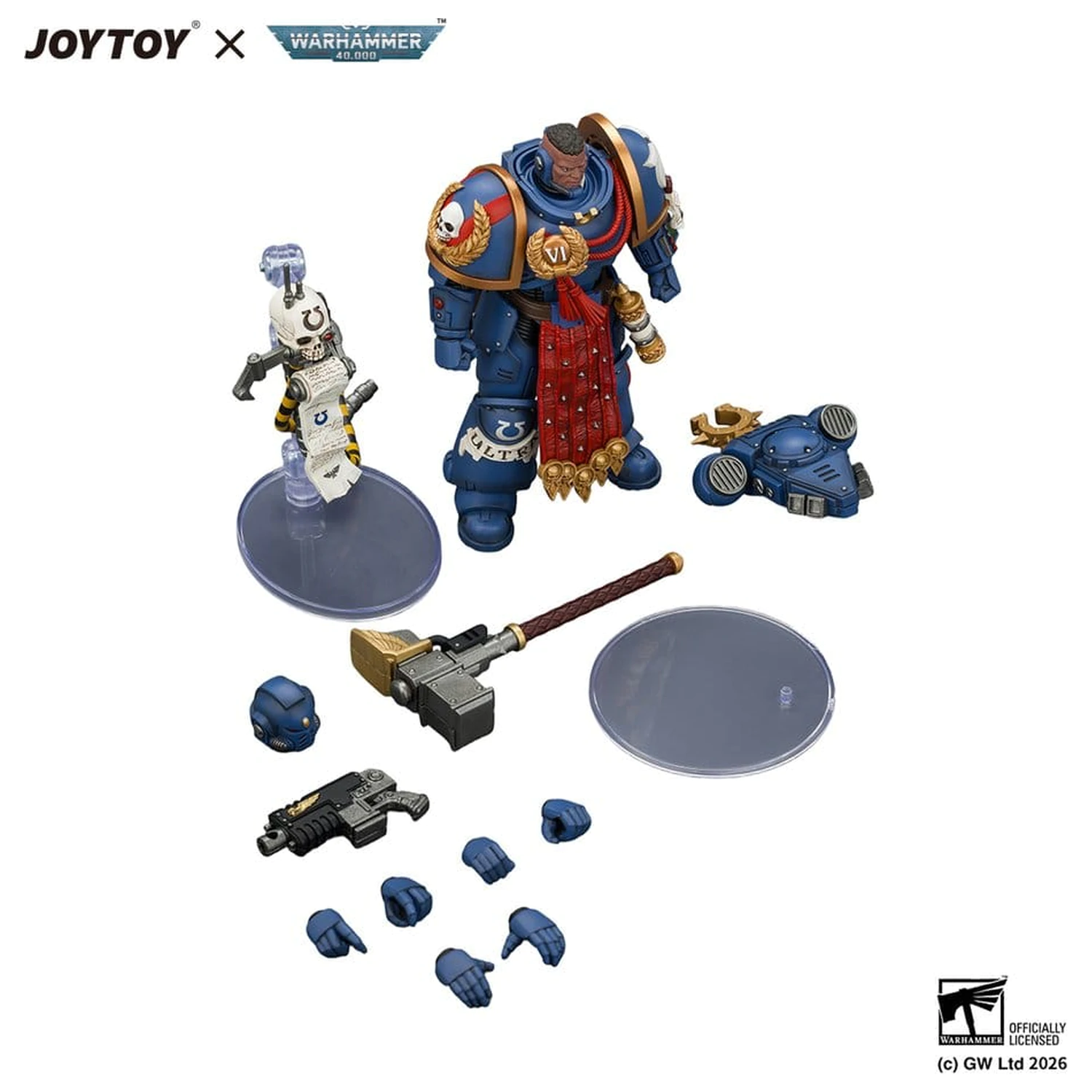 Warhammer Akcijska figura Ultramarines Ferren Areios 12 cm fotografija proizvoda