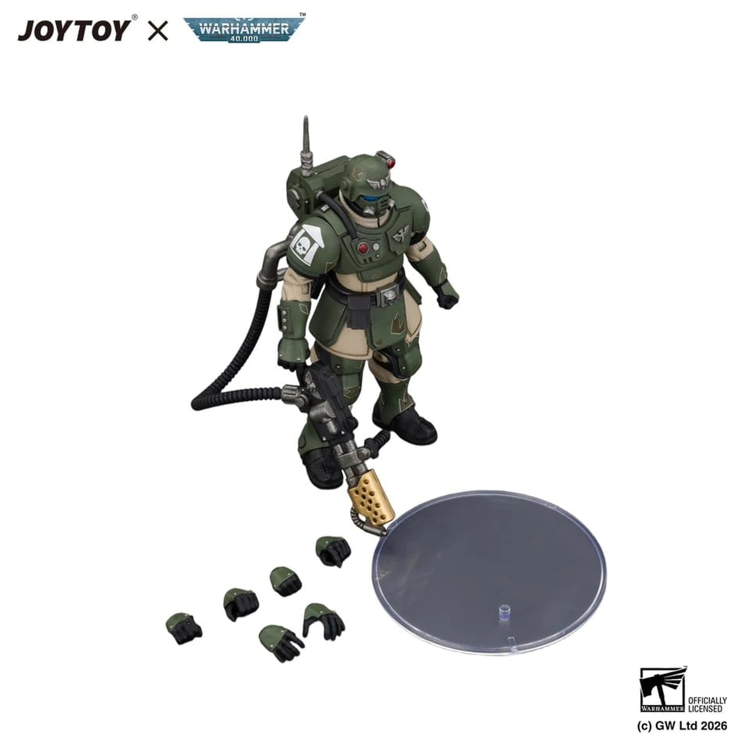 Warhammer Action Figure Astra Militarum Kasrkin 2 s Bacačem Plamena fotografija proizvoda