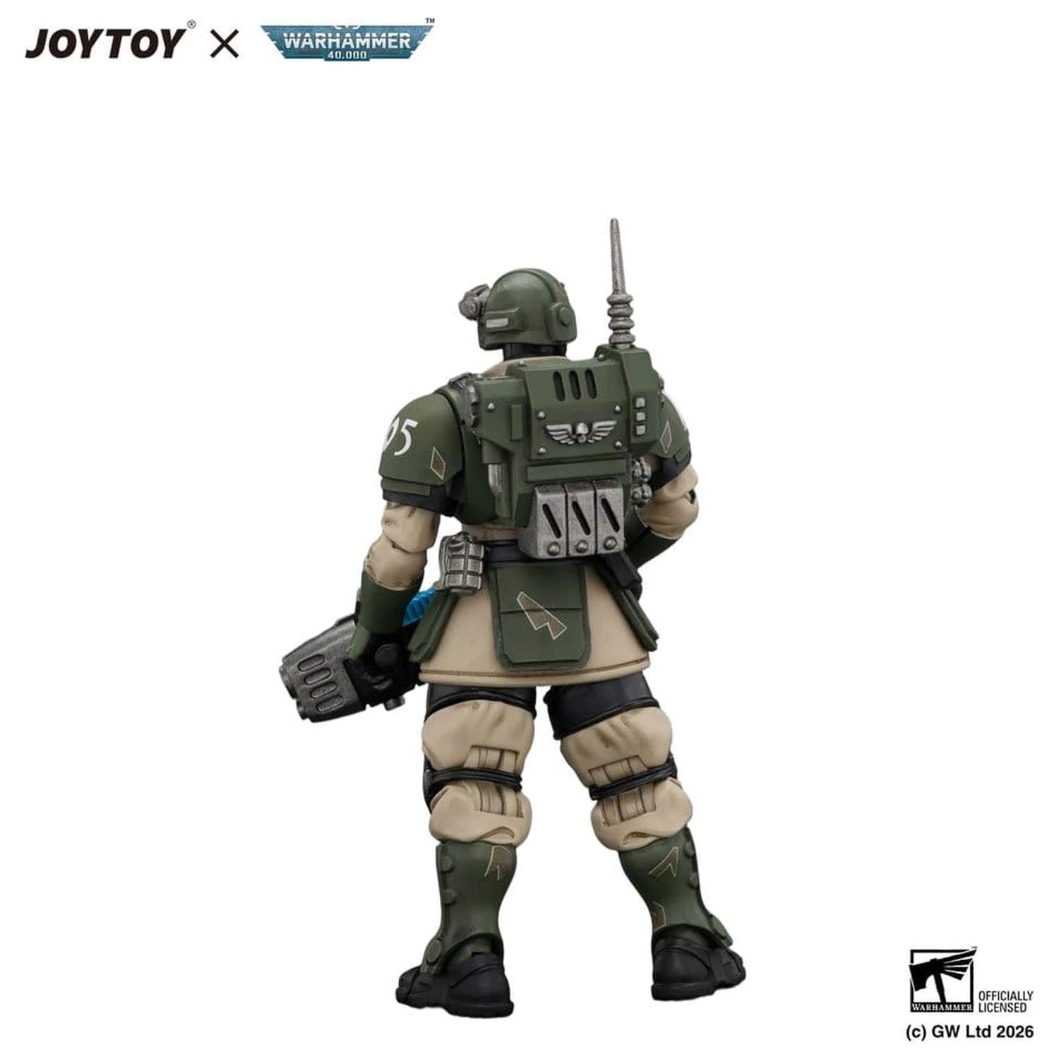 Warhammer akcijska figura Astra Militarum Kasrkin 4 s plazma puškom fotografija proizvoda