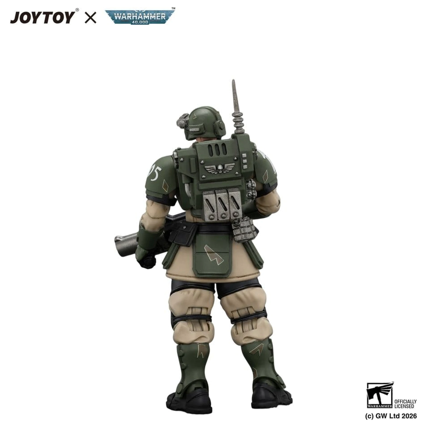 Warhammer akcijska figura Astra Militarum Kasrkin 5 s bacačem granata fotografija proizvoda