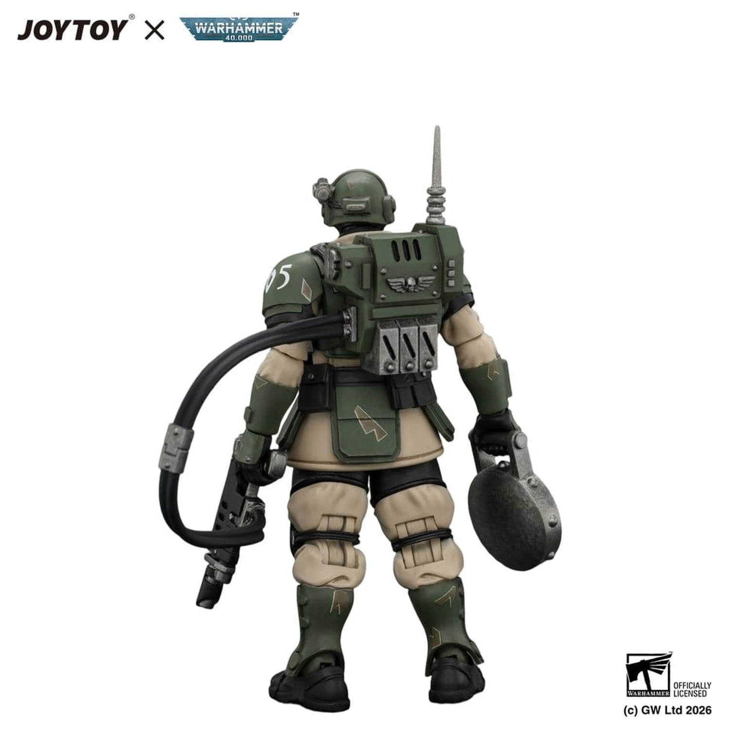 Warhammer figura Astra Militarum Kasrkin 6 s Hot-shot Laspistol fotografija proizvoda