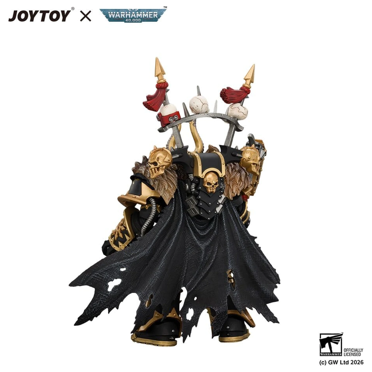 Warhammer akcijska figura Black Legion Chaos Lord 13 cm fotografija proizvoda