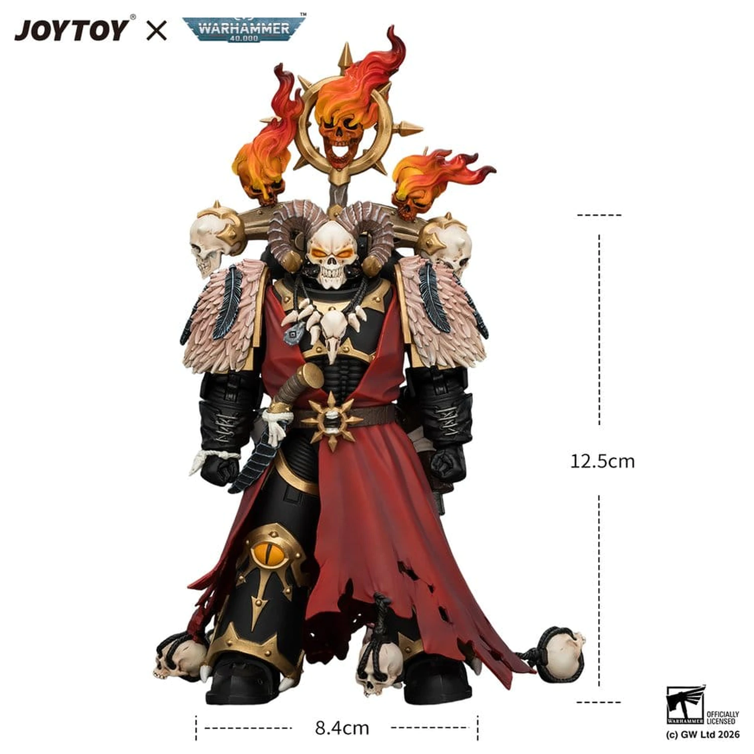 Warhammer figura Black Legion Master of Possession 13 cm fotografija proizvoda