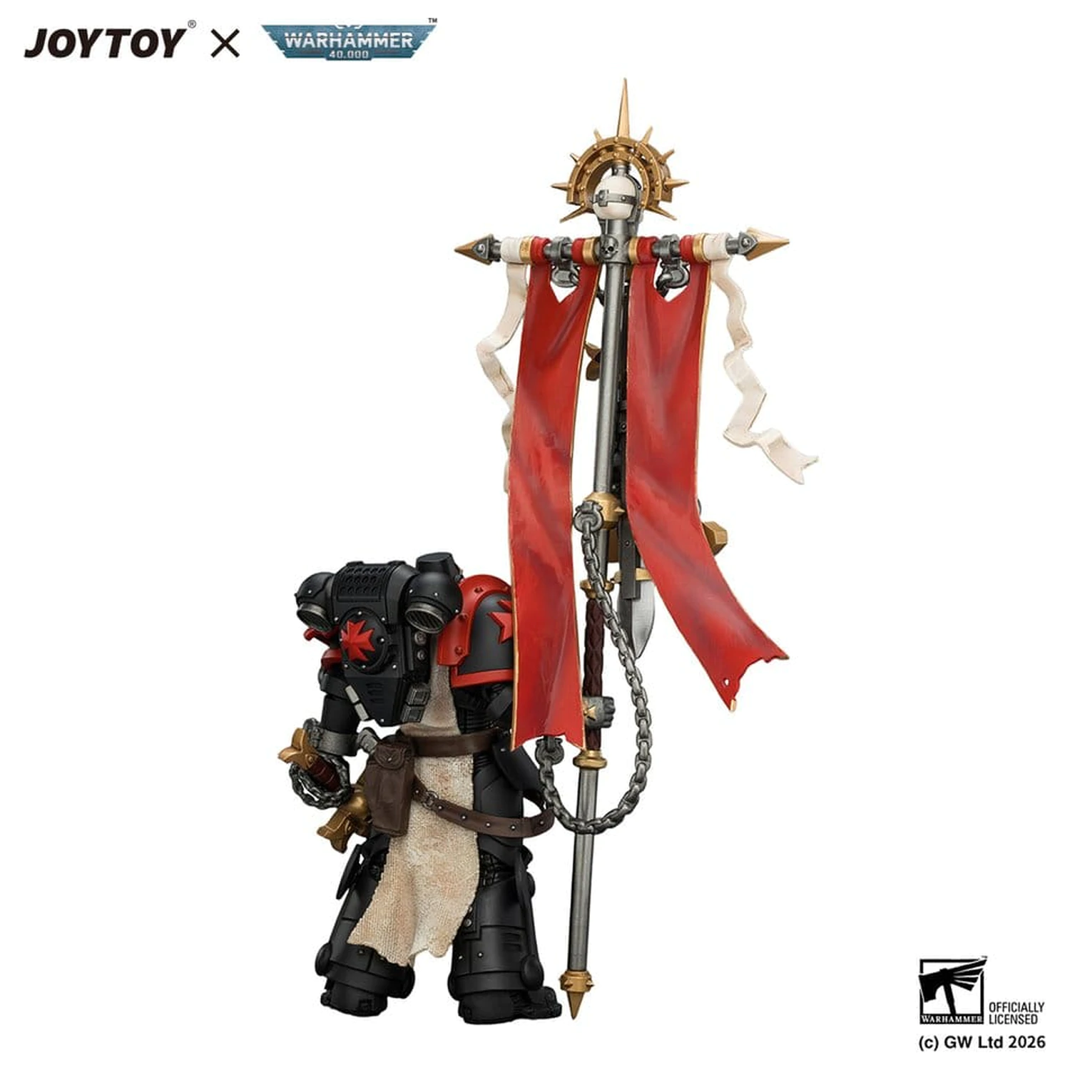 Warhammer Akcijska figura Black Templars Crusader Ancient 12 cm fotografija proizvoda