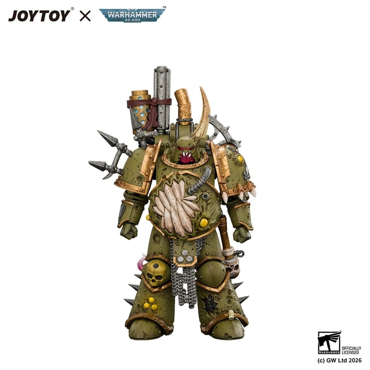 Warhammer akcijska figura Death Guard Plague Marine 1 12 cm fotografija proizvoda