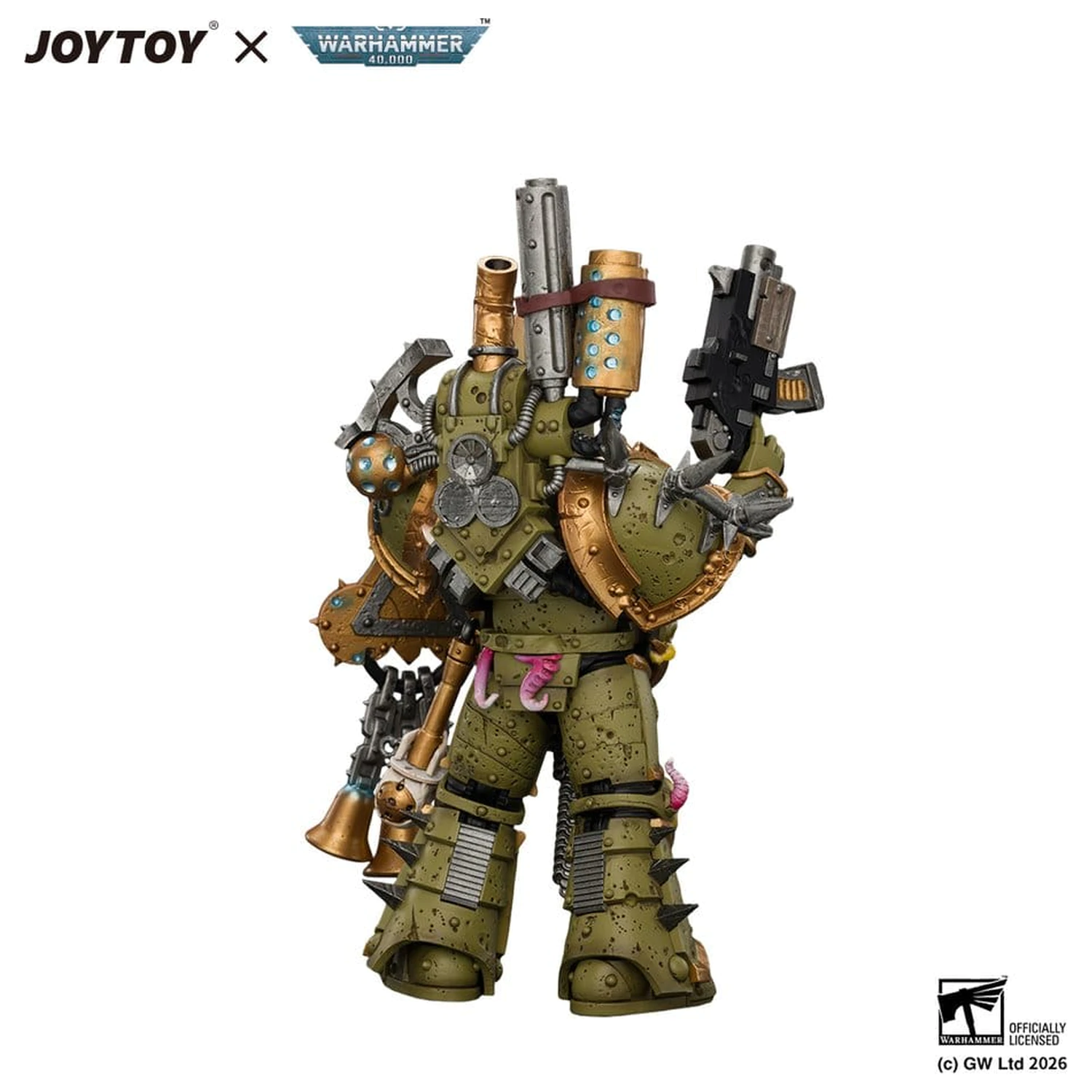Warhammer akcijska figura Death Guard Plague Marine 1 12 cm fotografija proizvoda