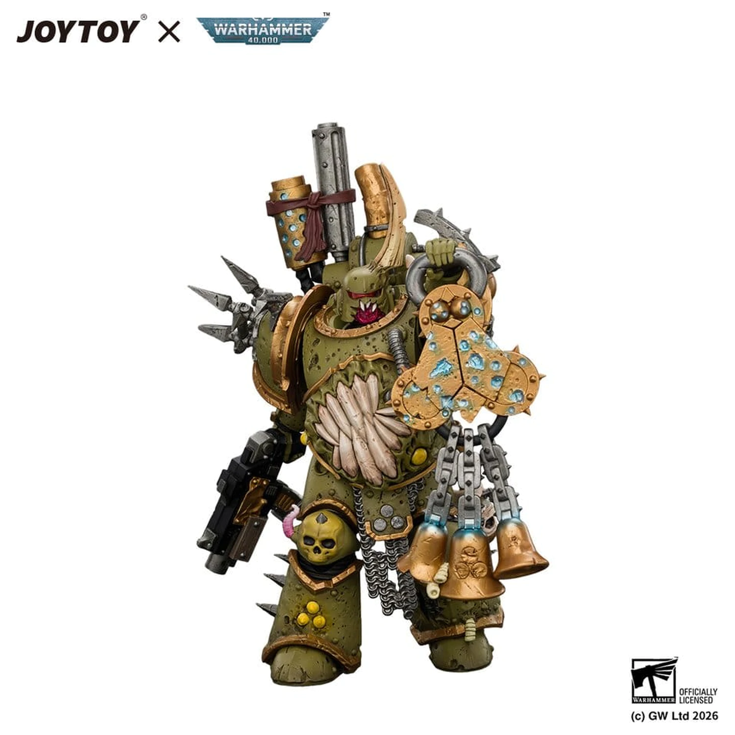 Warhammer akcijska figura Death Guard Plague Marine 1 12 cm fotografija proizvoda