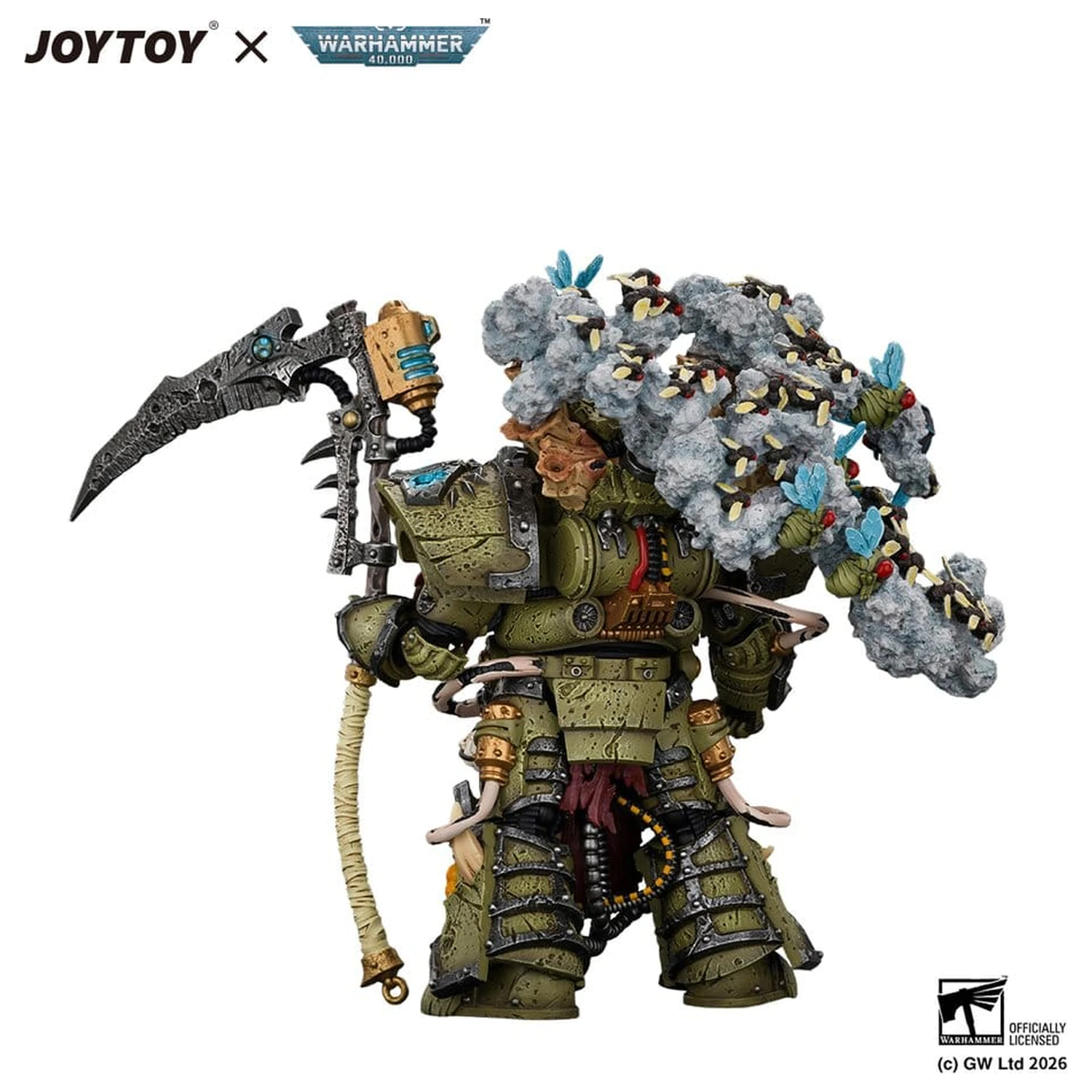 Warhammer akcijska figura Death Guard Typhus Herald of the Plague God 15 cm fotografija proizvoda