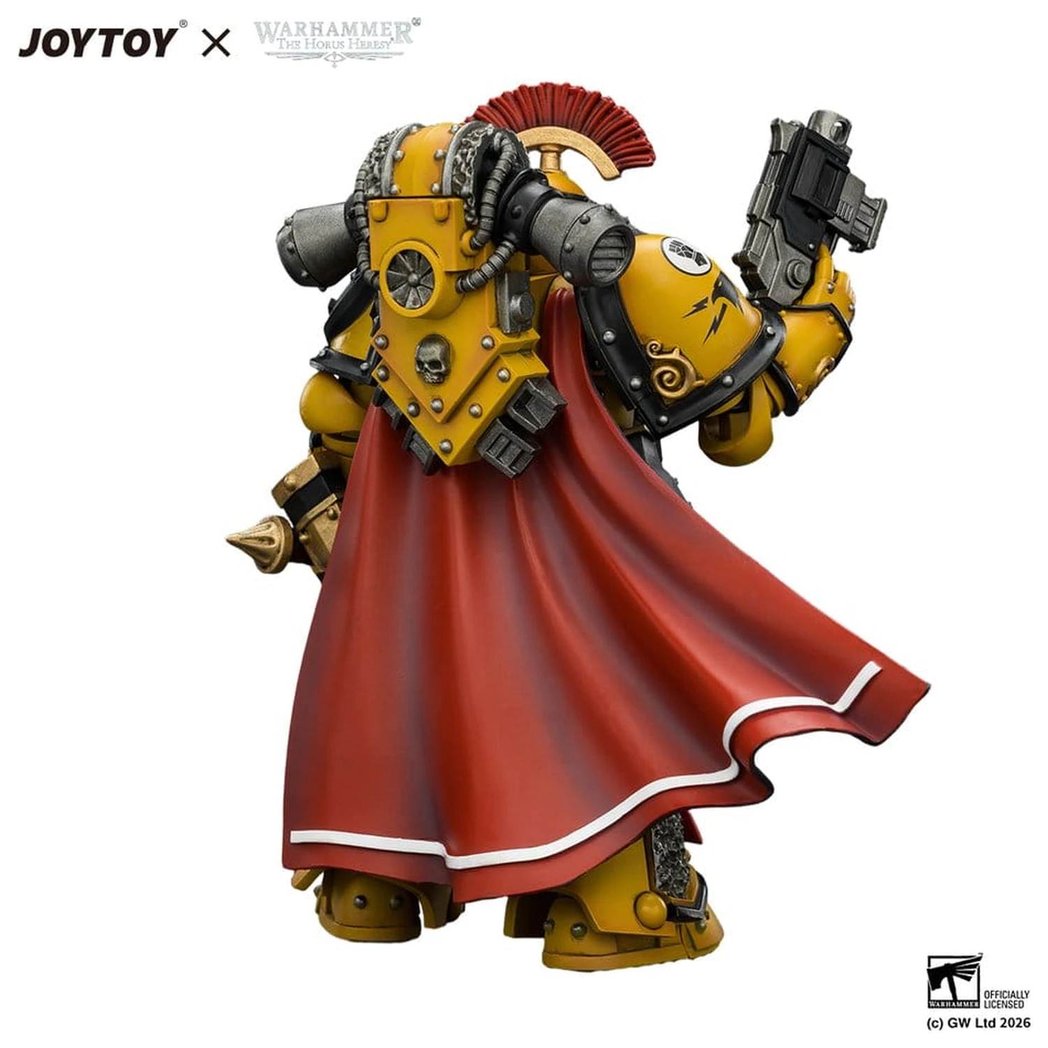 Warhammer akcijska figura Imperial Fists Legion Praetor u Mk III oklopu 13 cm fotografija proizvoda