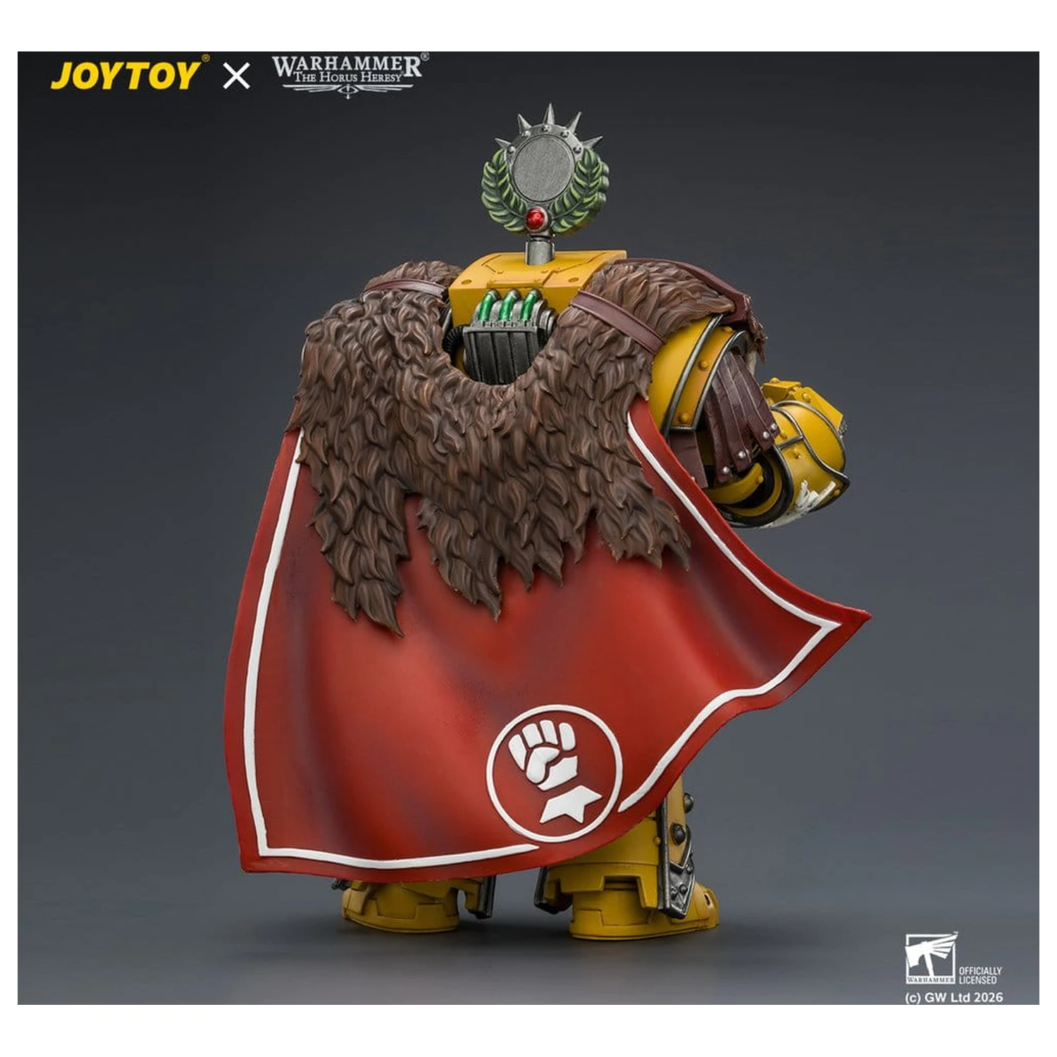 Warhammer Akcijska figura Imperial Fists Lord Castellan Evander Garrius, The Tyrant of Cthonia 14 cm fotografija proizvoda