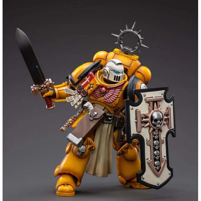 Warhammer 40k akcijska figura 1/18 Primaris Space Marines Imperial Fists Bladeguard Veteran 12 cm fotografija proizvoda