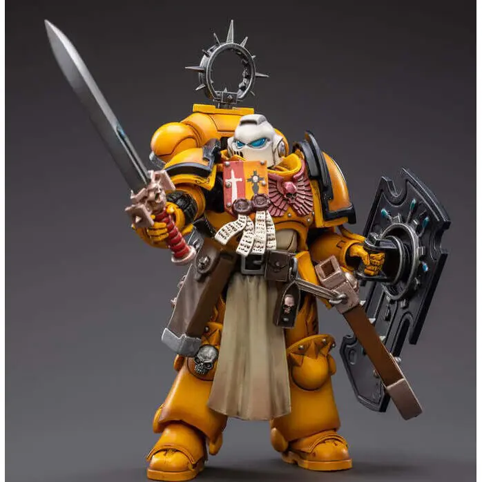 Warhammer 40k akcijska figura 1/18 Primaris Space Marines Imperial Fists Bladeguard Veteran 12 cm fotografija proizvoda