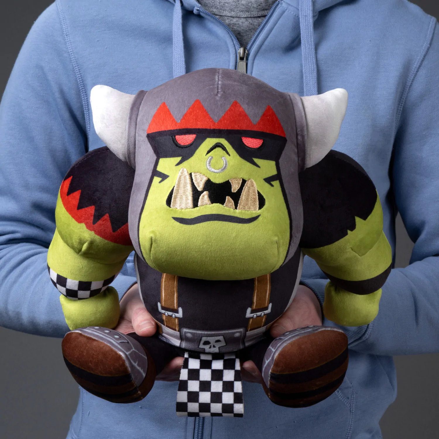 Warhammer plišana figura Goff Ork Boy fotografija proizvoda