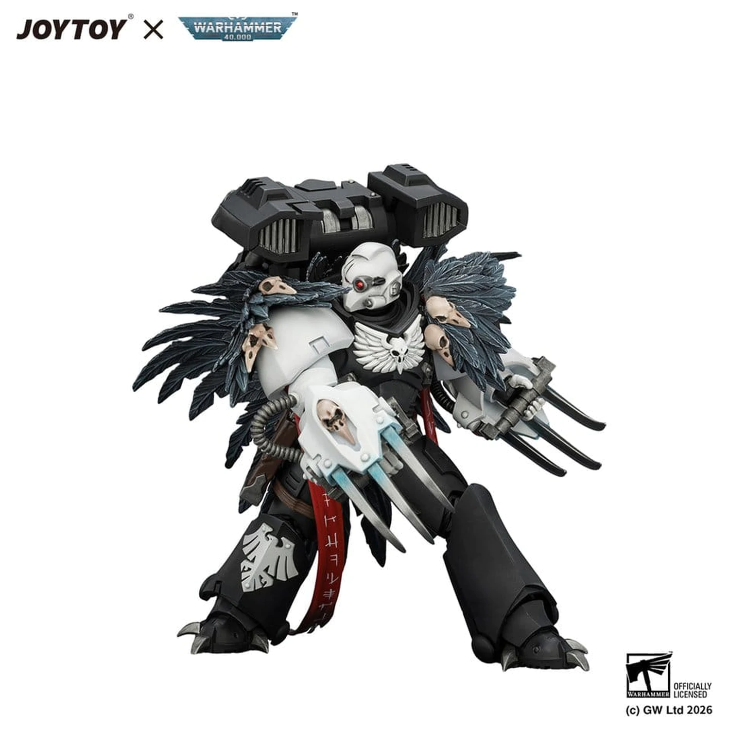 Warhammer akcijska figura Raven Guard Chapter Master Aethon Shaan 13 cm fotografija proizvoda