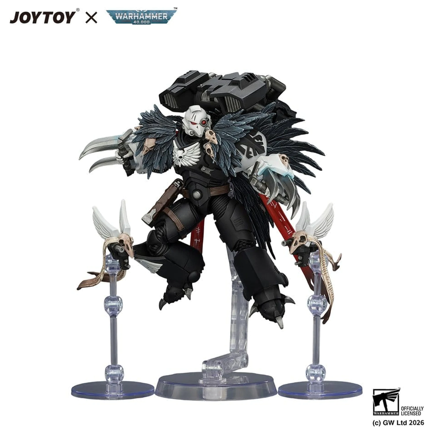 Warhammer akcijska figura Raven Guard Chapter Master Aethon Shaan 13 cm fotografija proizvoda