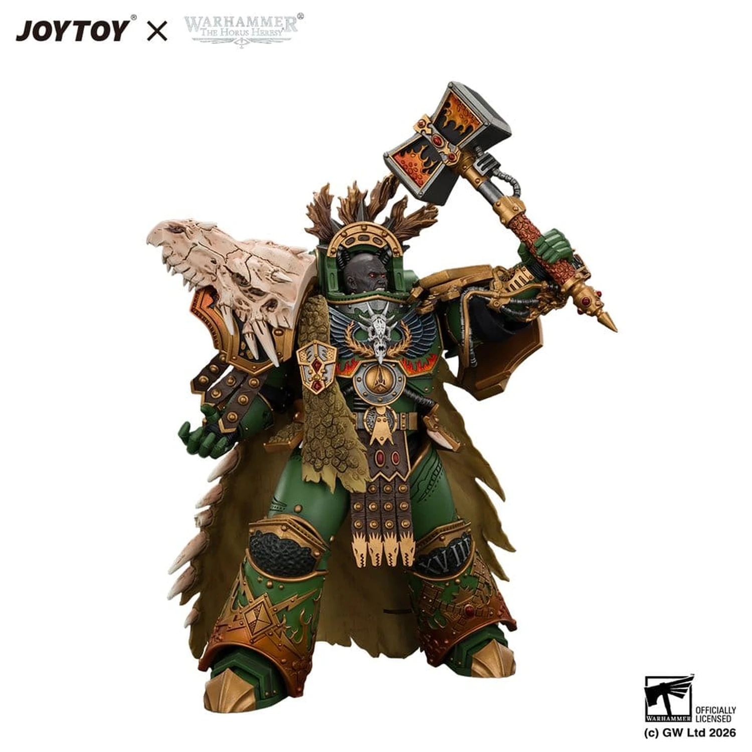 Warhammer akcijska figura Salamanders Vulkan, Primarch of the XVIIIth Legion 21 cm fotografija proizvoda