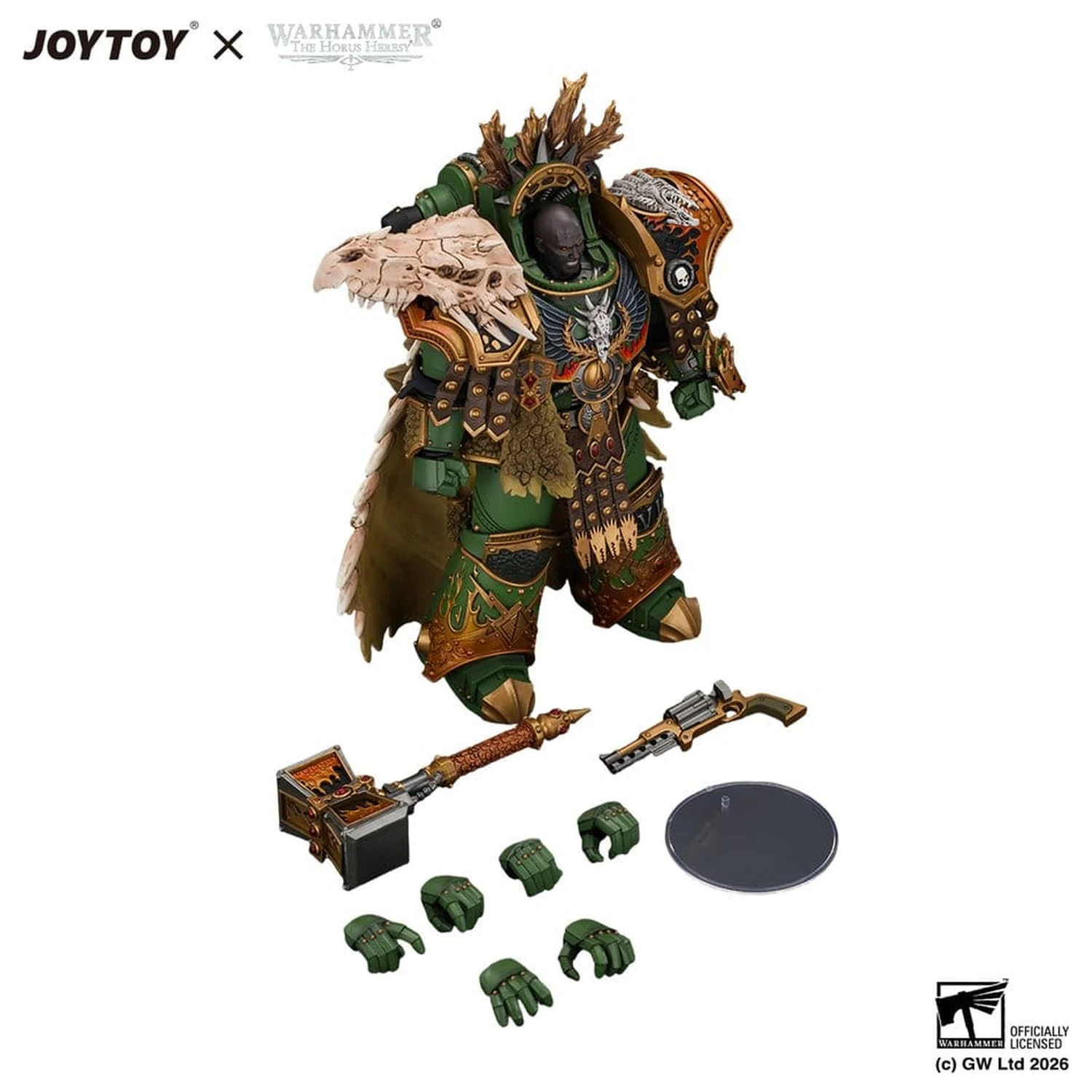 Warhammer akcijska figura Salamanders Vulkan, Primarch of the XVIIIth Legion 21 cm fotografija proizvoda