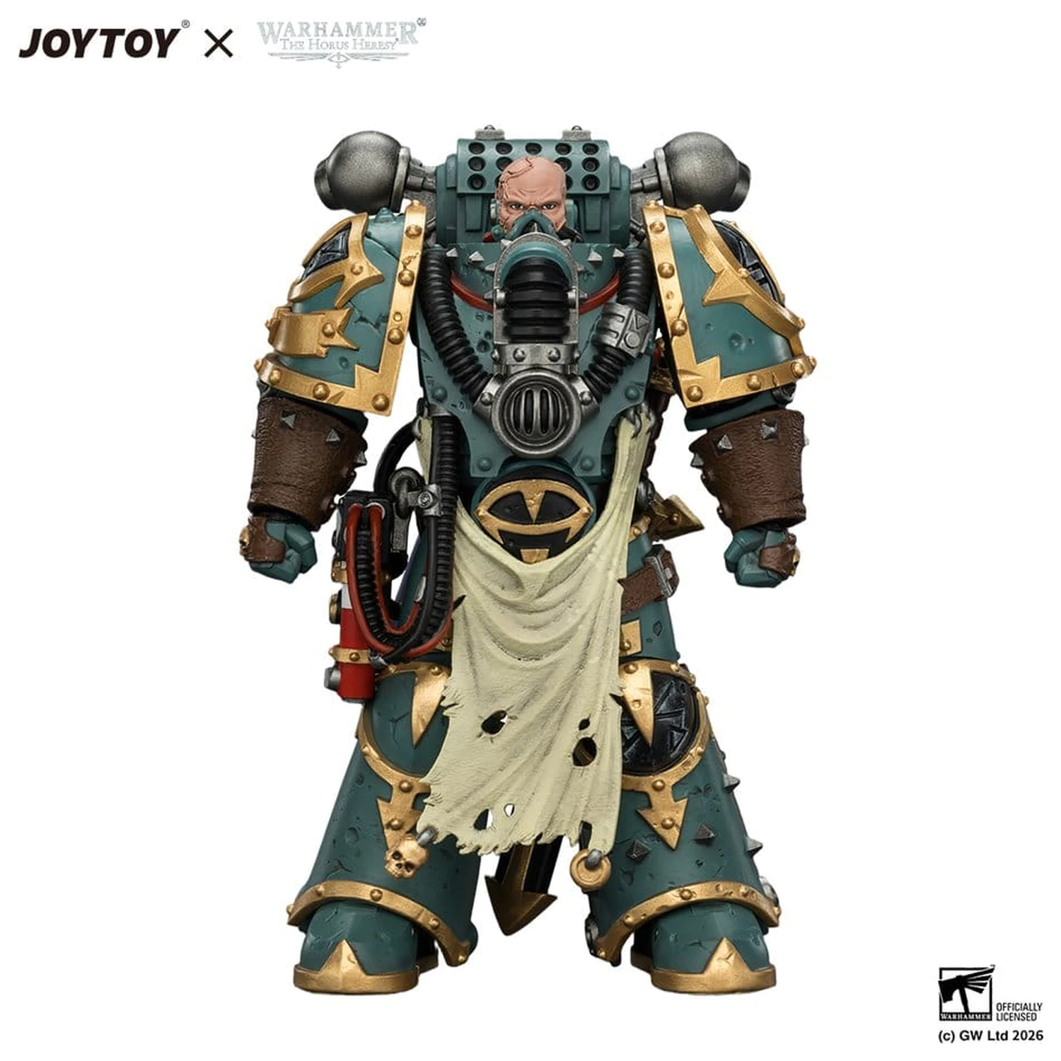 Warhammer akcijska figura Sons of Horus Maloghurst the Twisted, the Warmaster's Equerry 13 cm fotografija proizvoda