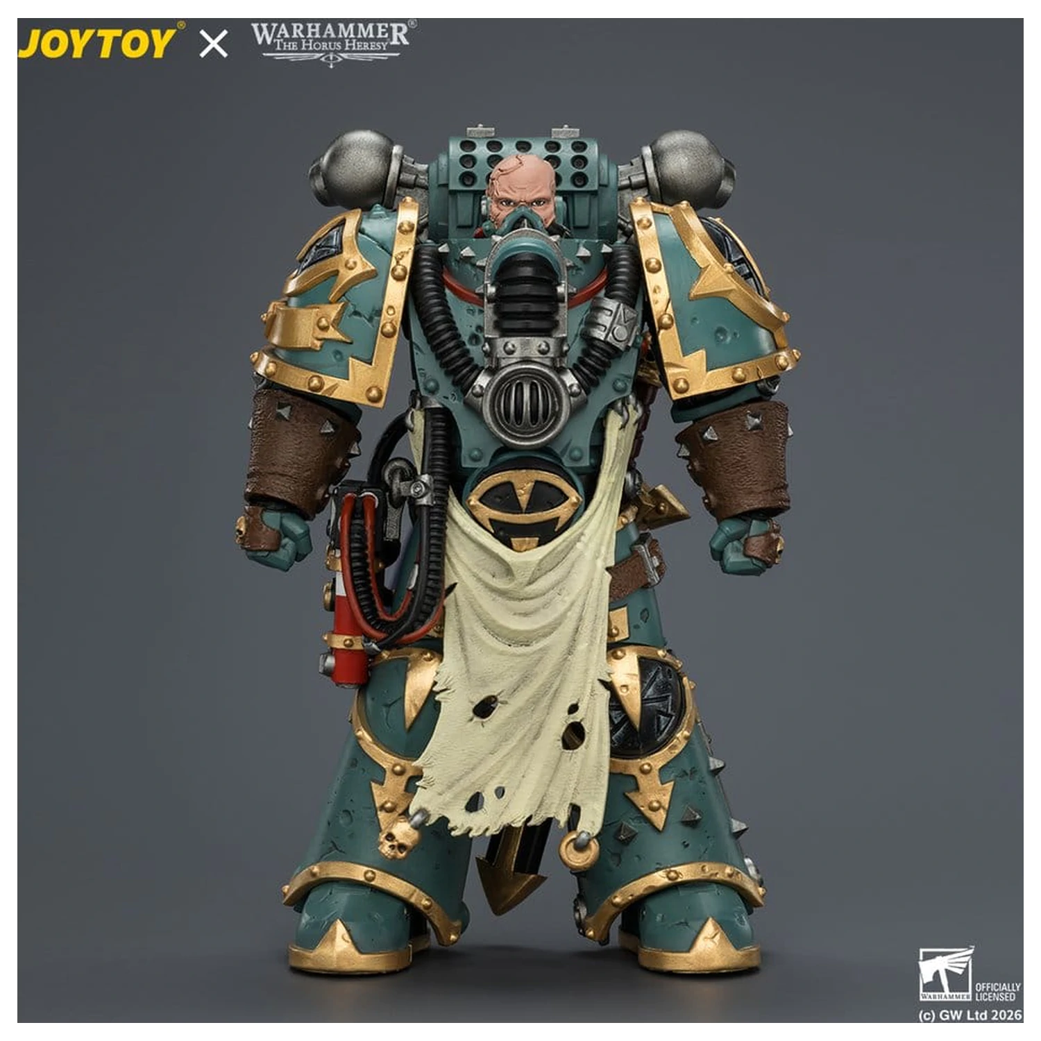 Warhammer akcijska figura Sons of Horus Maloghurst the Twisted, the Warmaster's Equerry 13 cm fotografija proizvoda