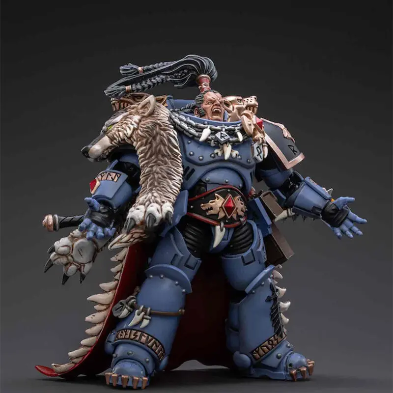 Warhammer 40k akcijska figura 1/18 Space Wolves Ragnar Blackmane 13 cm fotografija proizvoda