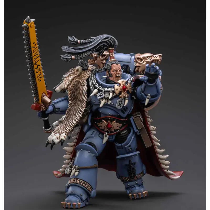 Warhammer 40k akcijska figura 1/18 Space Wolves Ragnar Blackmane 13 cm fotografija proizvoda