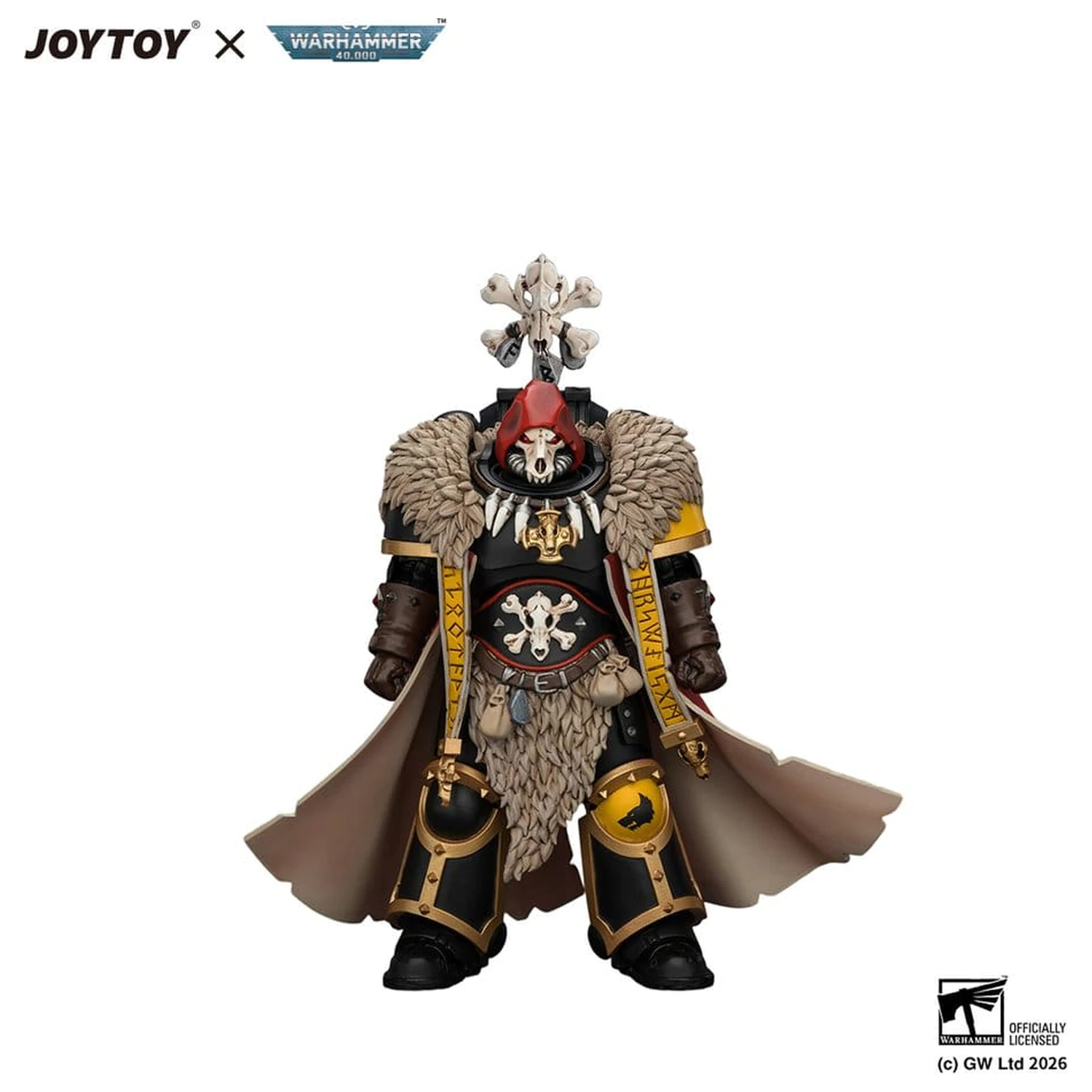 Warhammer akcijska figura Space Wolves Wolf Priest 12 cm fotografija proizvoda
