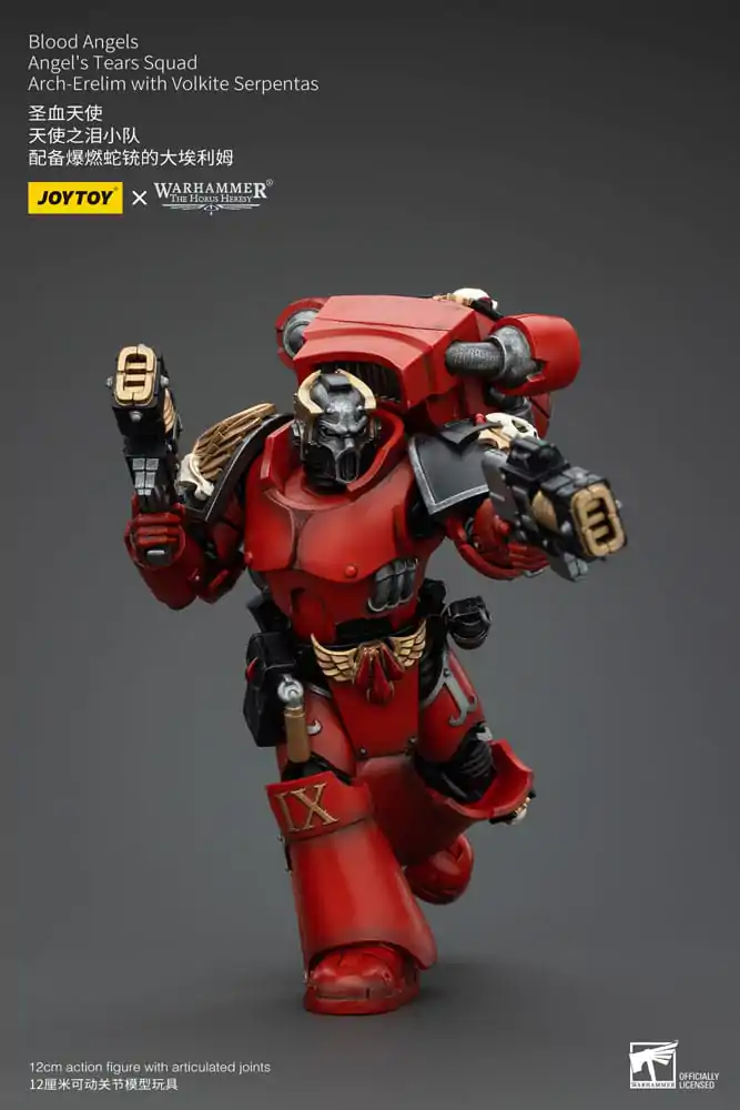 Warhammer The Horus Heresy akcijska figura 1/18 Blood Angels Angel&#039;s Tears Squad Arch-Erelim s Volkite Serpentas 12 cm fotografija proizvoda