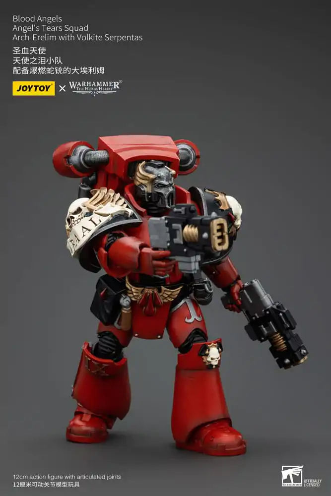 Warhammer The Horus Heresy akcijska figura 1/18 Blood Angels Angel&#039;s Tears Squad Arch-Erelim s Volkite Serpentas 12 cm fotografija proizvoda